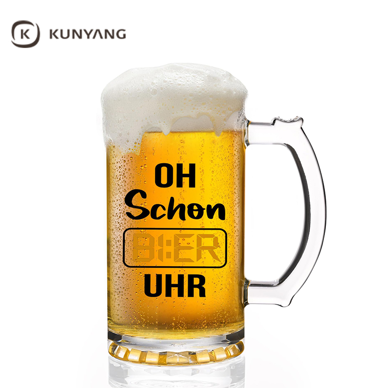 Sublimation Glass Beer Mug