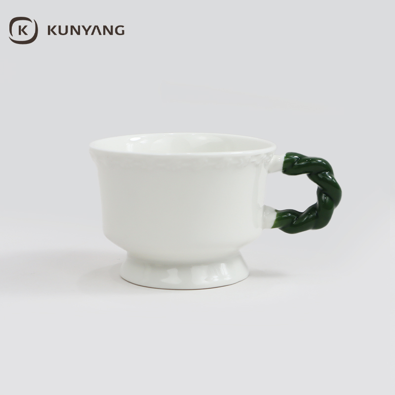 Embossed Ceramic Mug