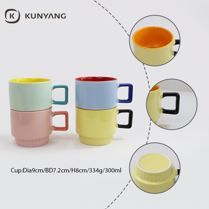 Stackable Ceramic Mug
