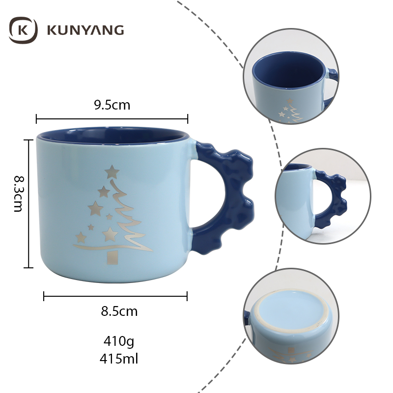 Special-shaped Ceramic Mug