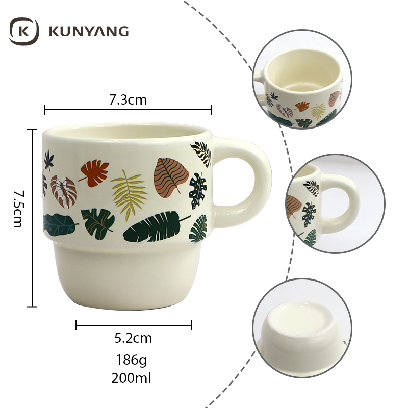 Stackable Ceramic Mug
