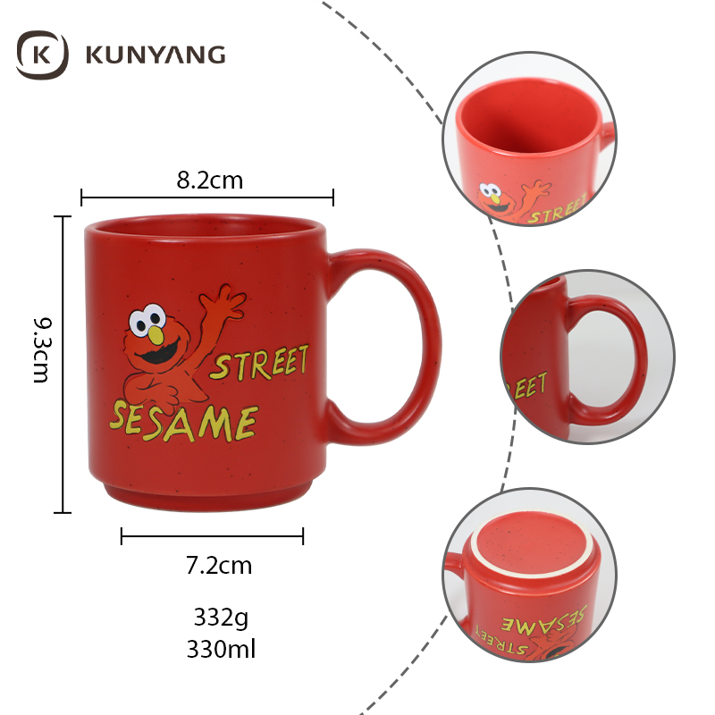 Straight Ceramic Mug