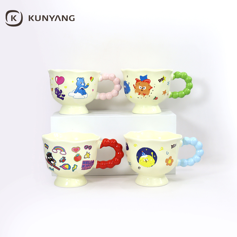 High-legged Ceramic Mug