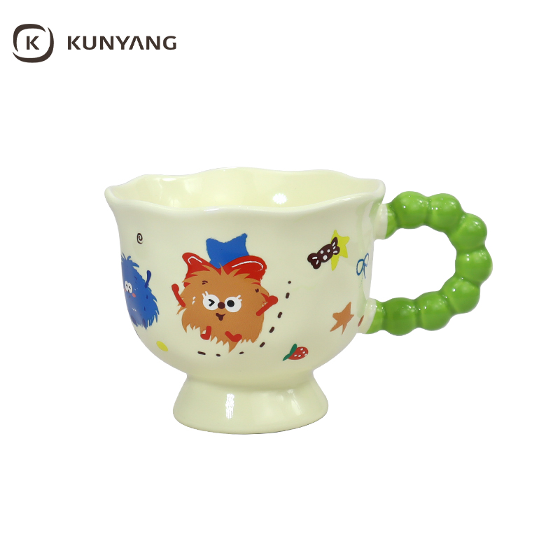High-legged Ceramic Mug