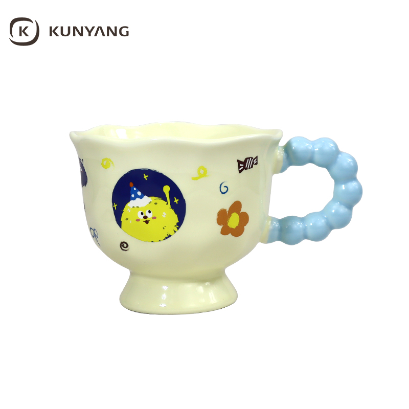 High-legged Ceramic Mug
