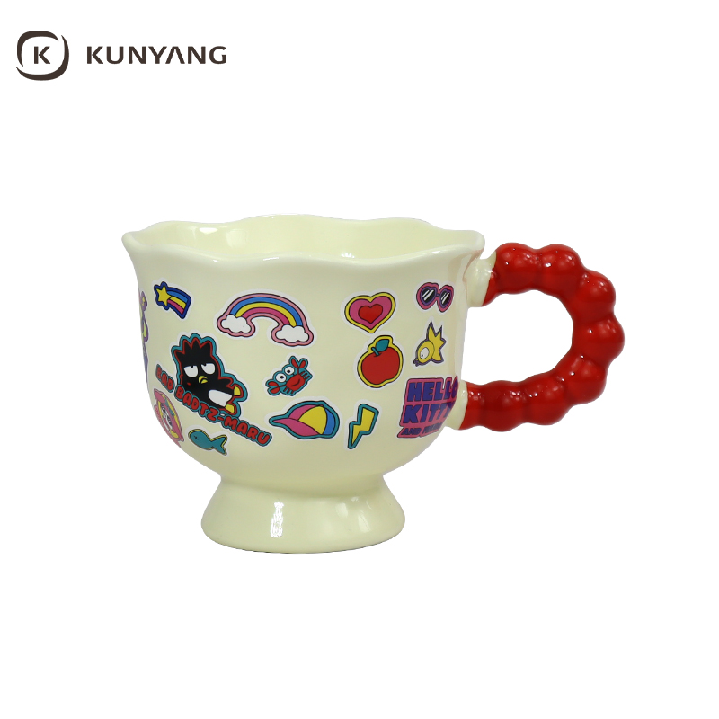 High-legged Ceramic Mug