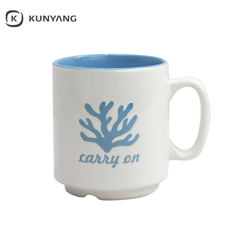 Silk Screen Ceramic Mug