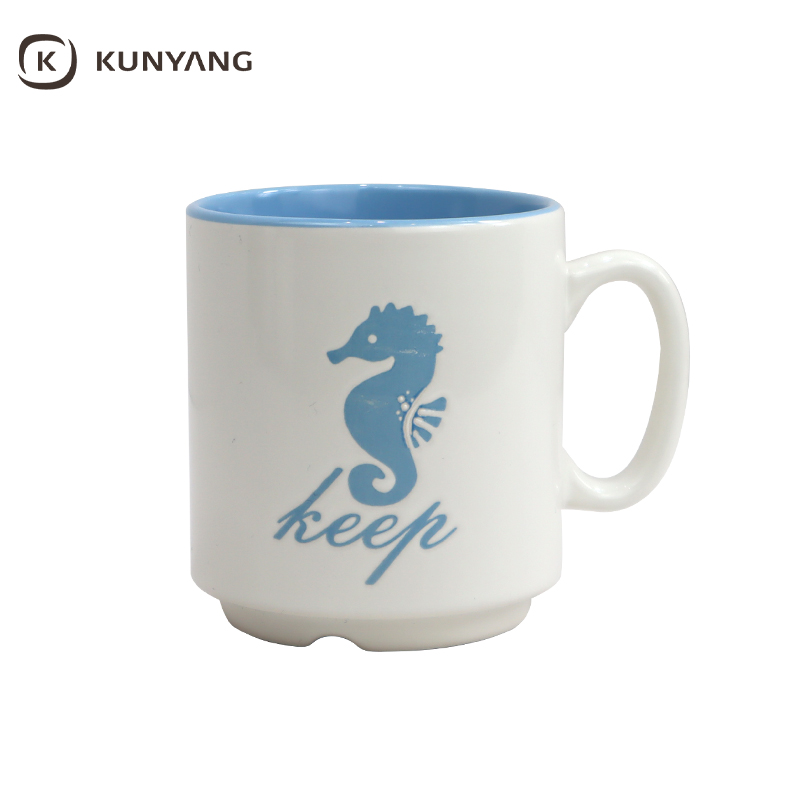 Silk Screen Ceramic Mug