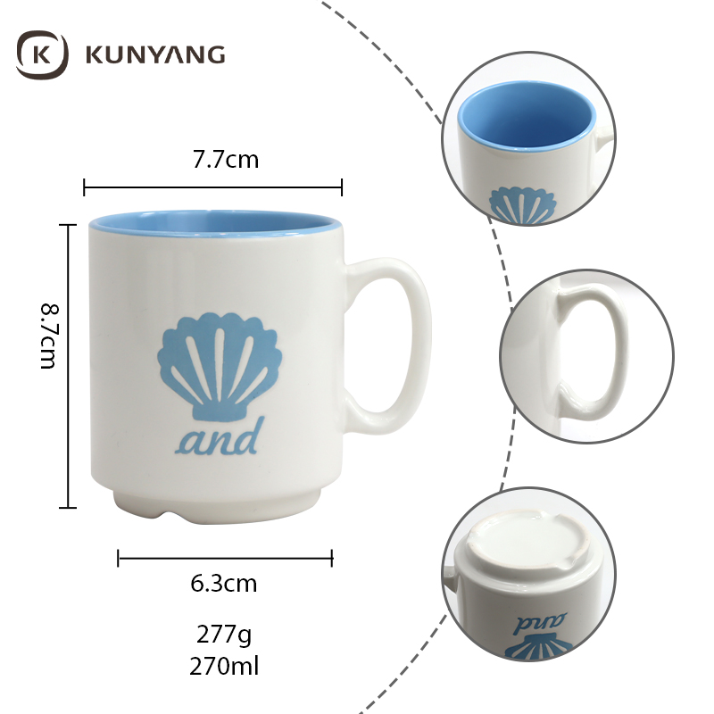 Silk Screen Ceramic Mug