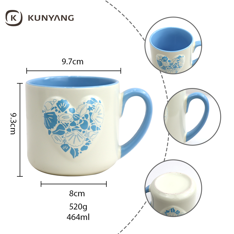 Emboss Ceramic Mug