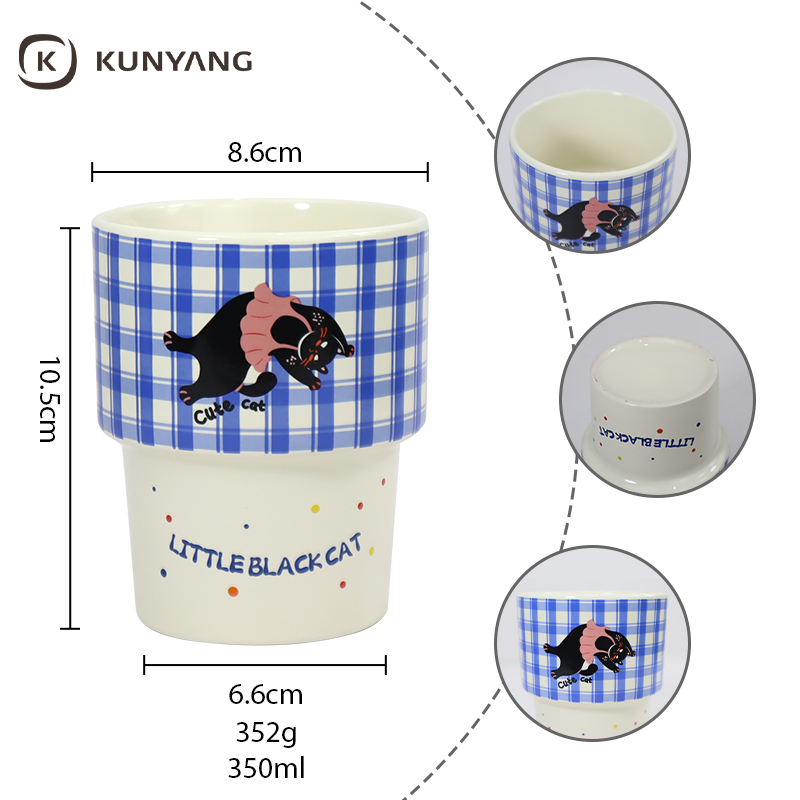 Stackable Ceramic Mug