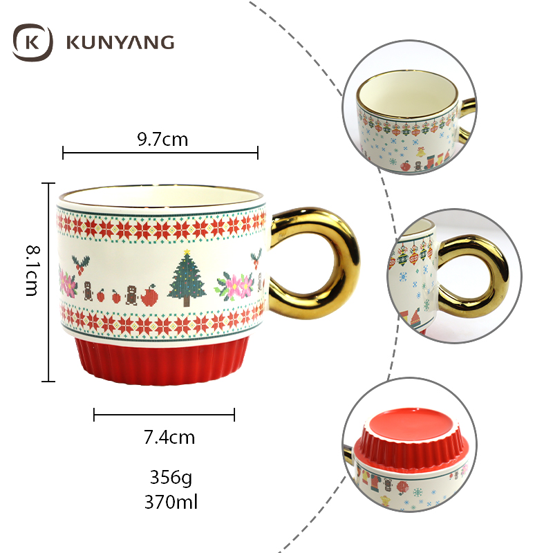 Stackable Ceramic Mug