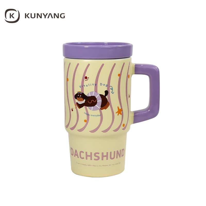 Ceramic Mug with Lid