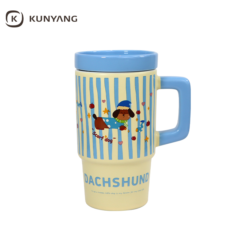 Ceramic Mug with Lid