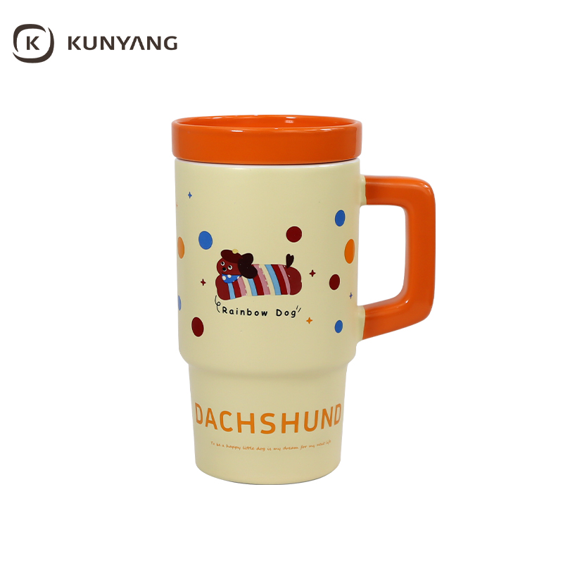 Ceramic Mug with Lid