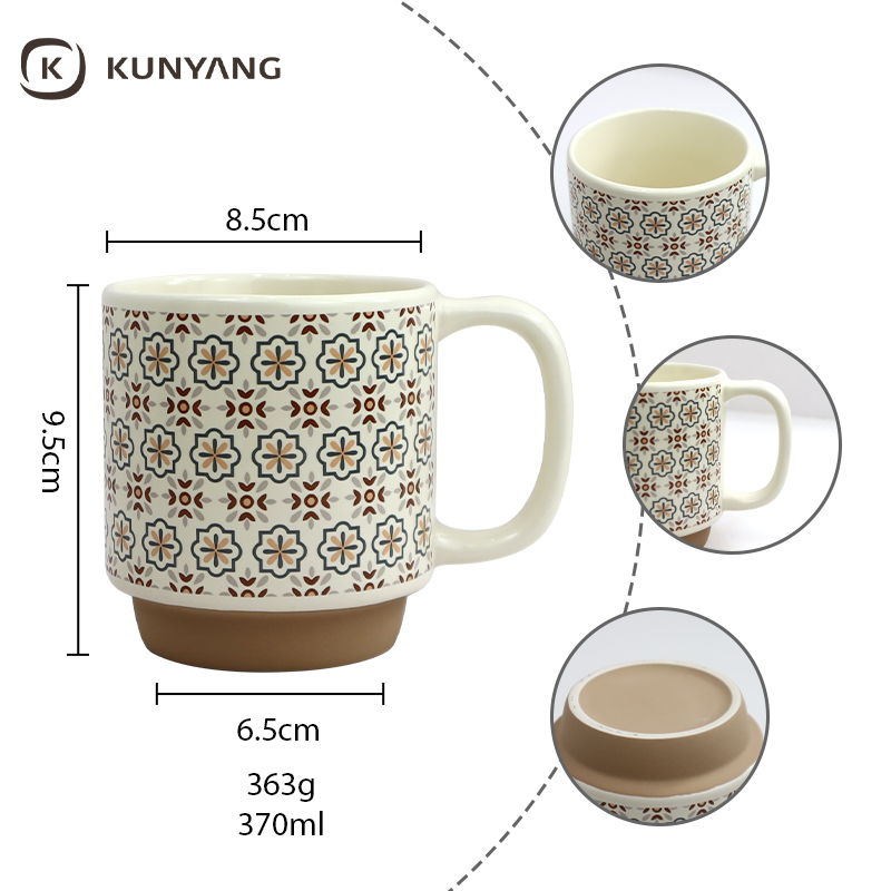 Stackable Ceramic Mug
