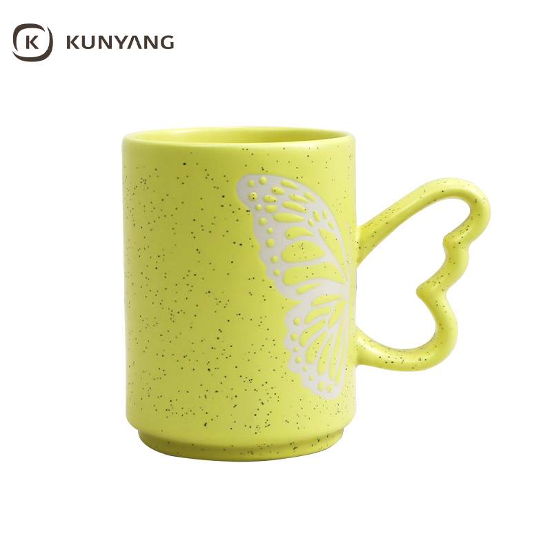 Silk Screen Ceramic Mug