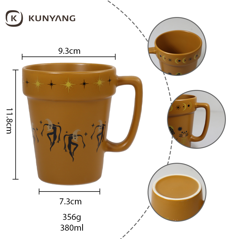 Special-shaped Ceramic Mug