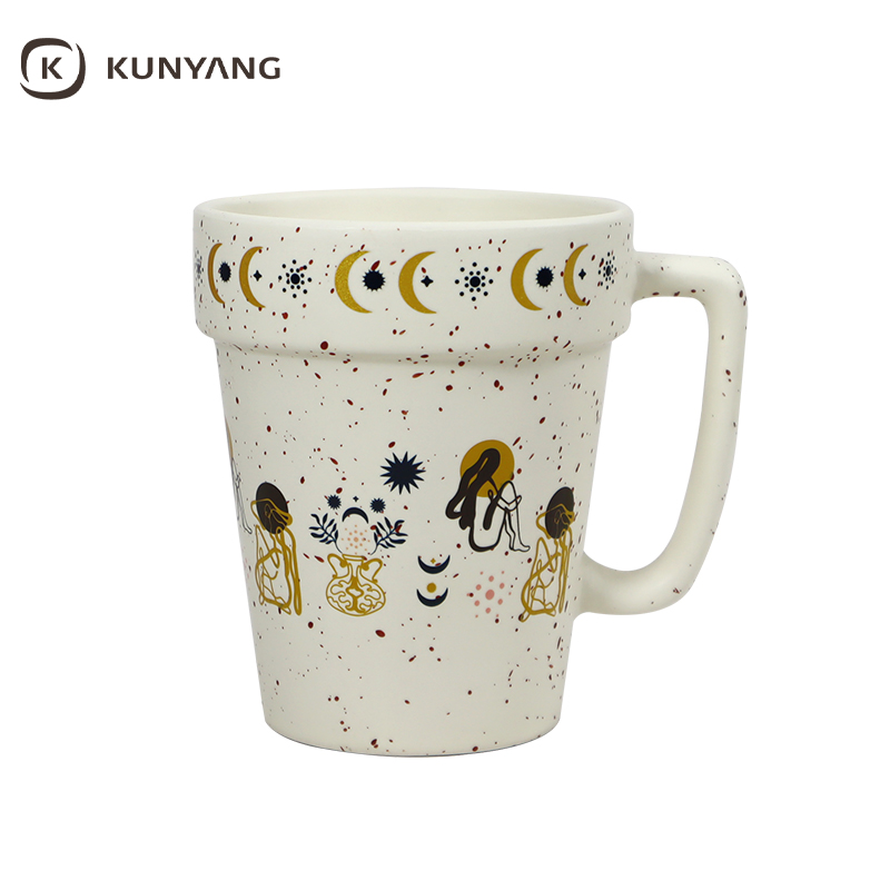 Special-shaped Ceramic Mug