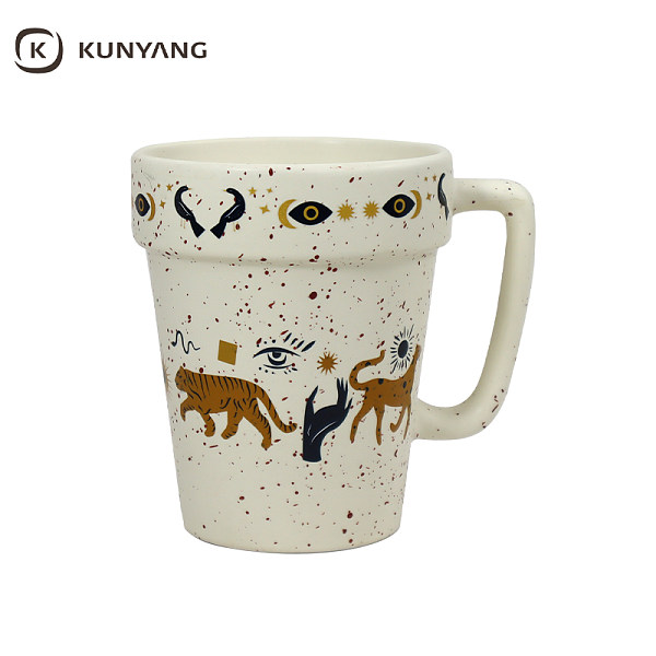 Special-shaped Ceramic Mug