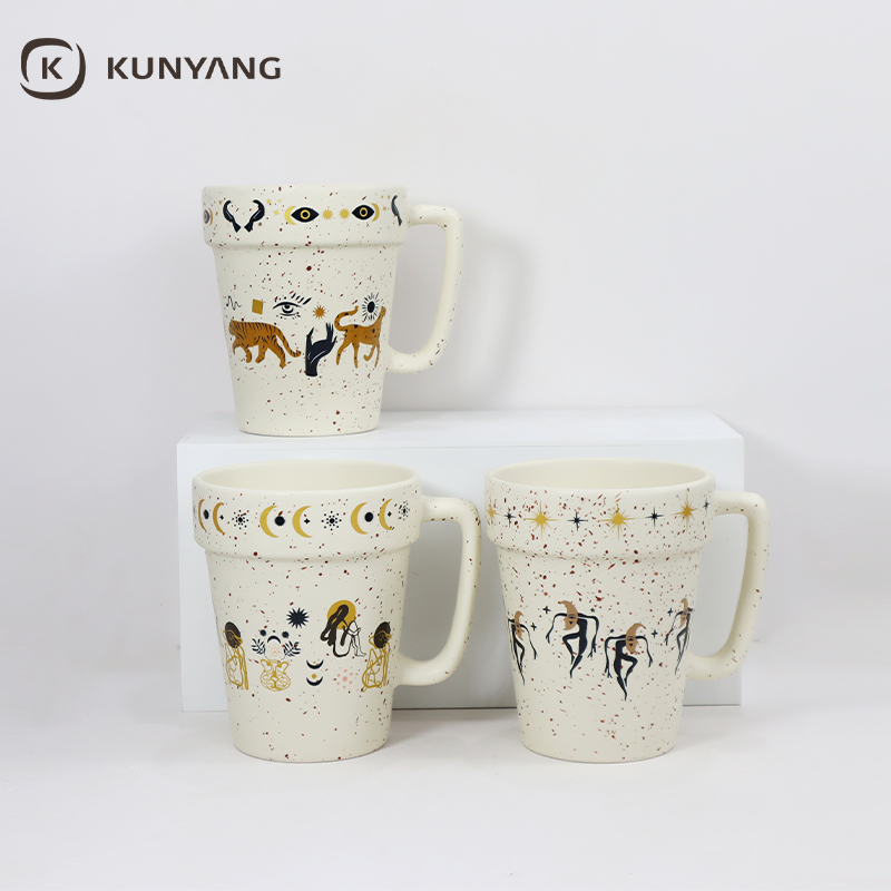Special-shaped Ceramic Mug