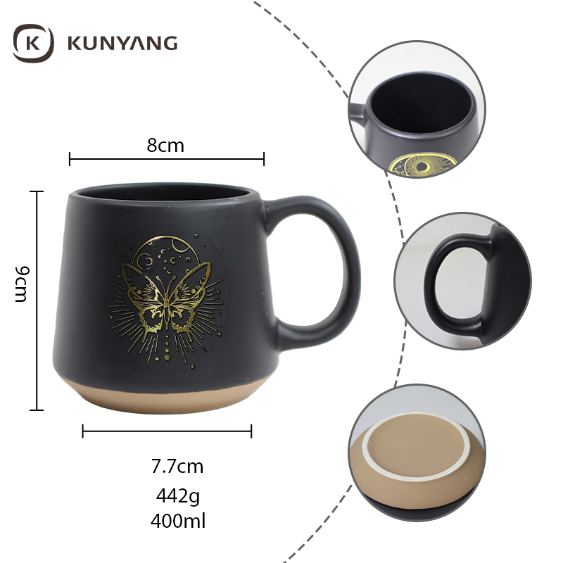 Pear-shaped Ceramic Mug