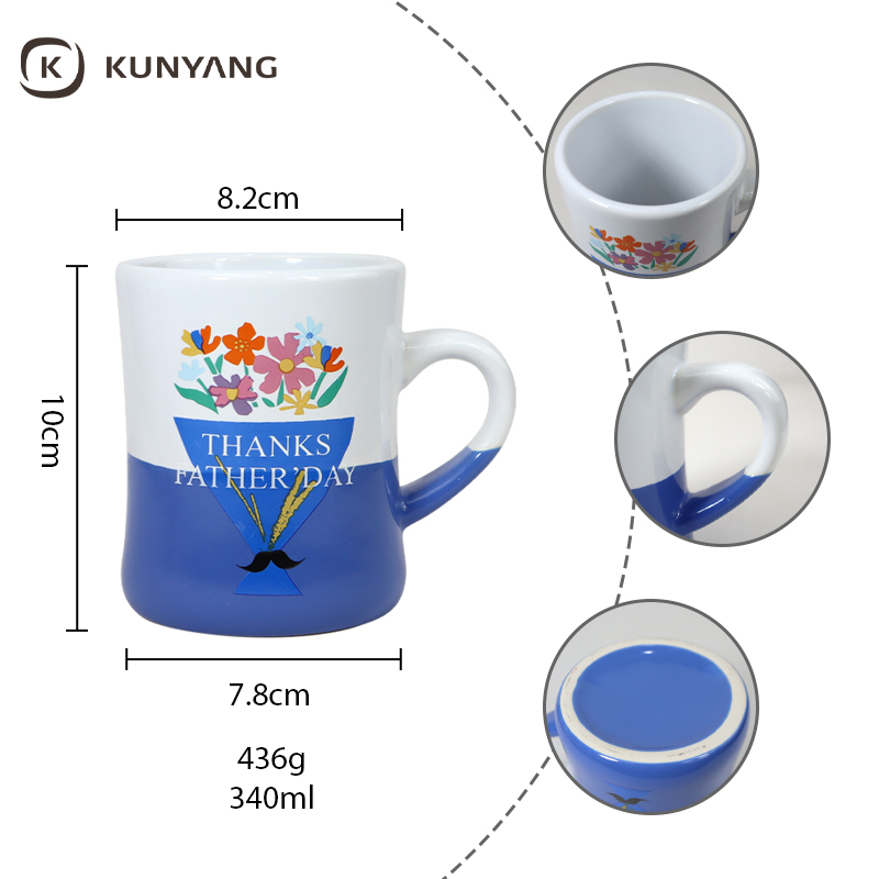 Small-waist-shaped Ceramic Mug