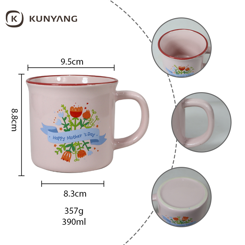 Imitation Enamel Ceramic Mug