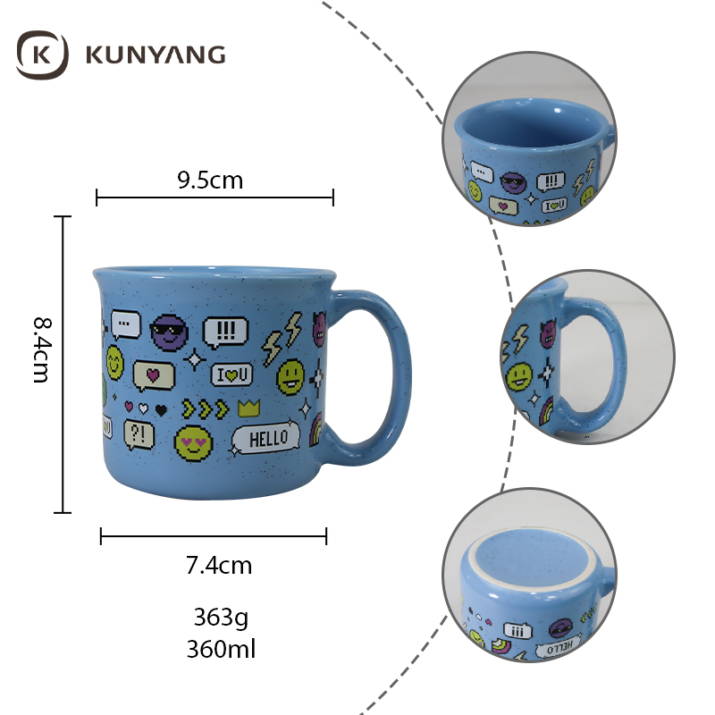 Imitation Enamel Ceramic Mug