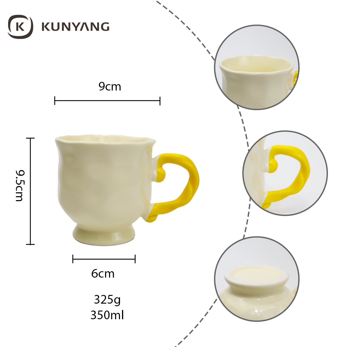 Special-shaped Ceramic Mug