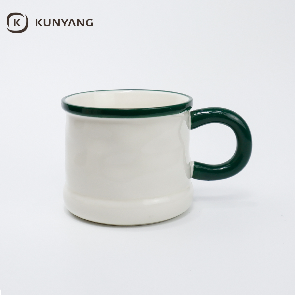 Embossed Ceramic Mug
