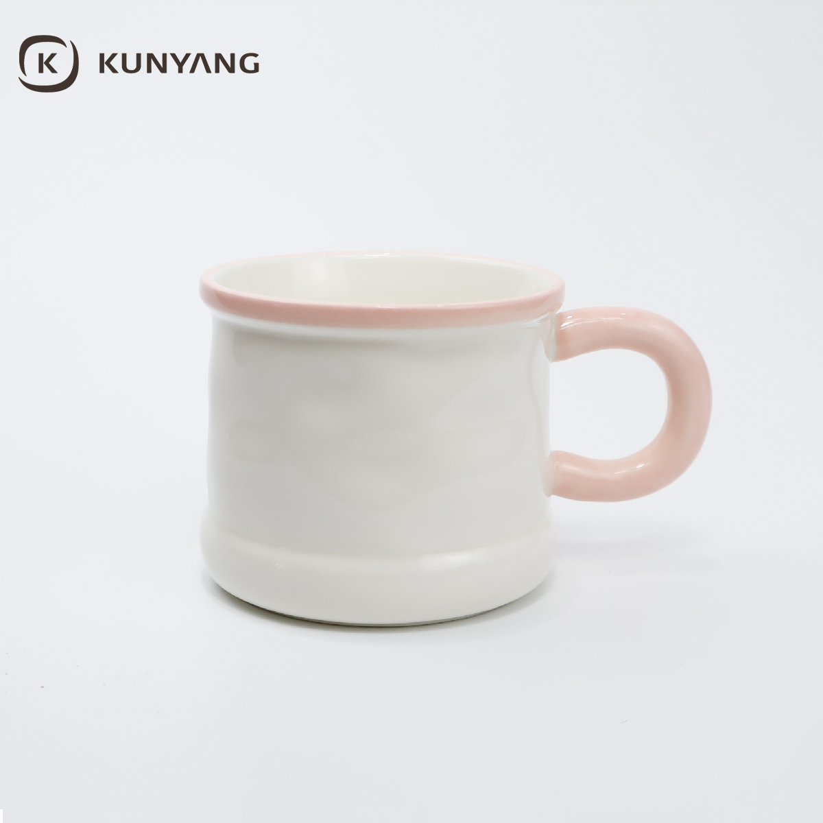 Embossed Ceramic Mug
