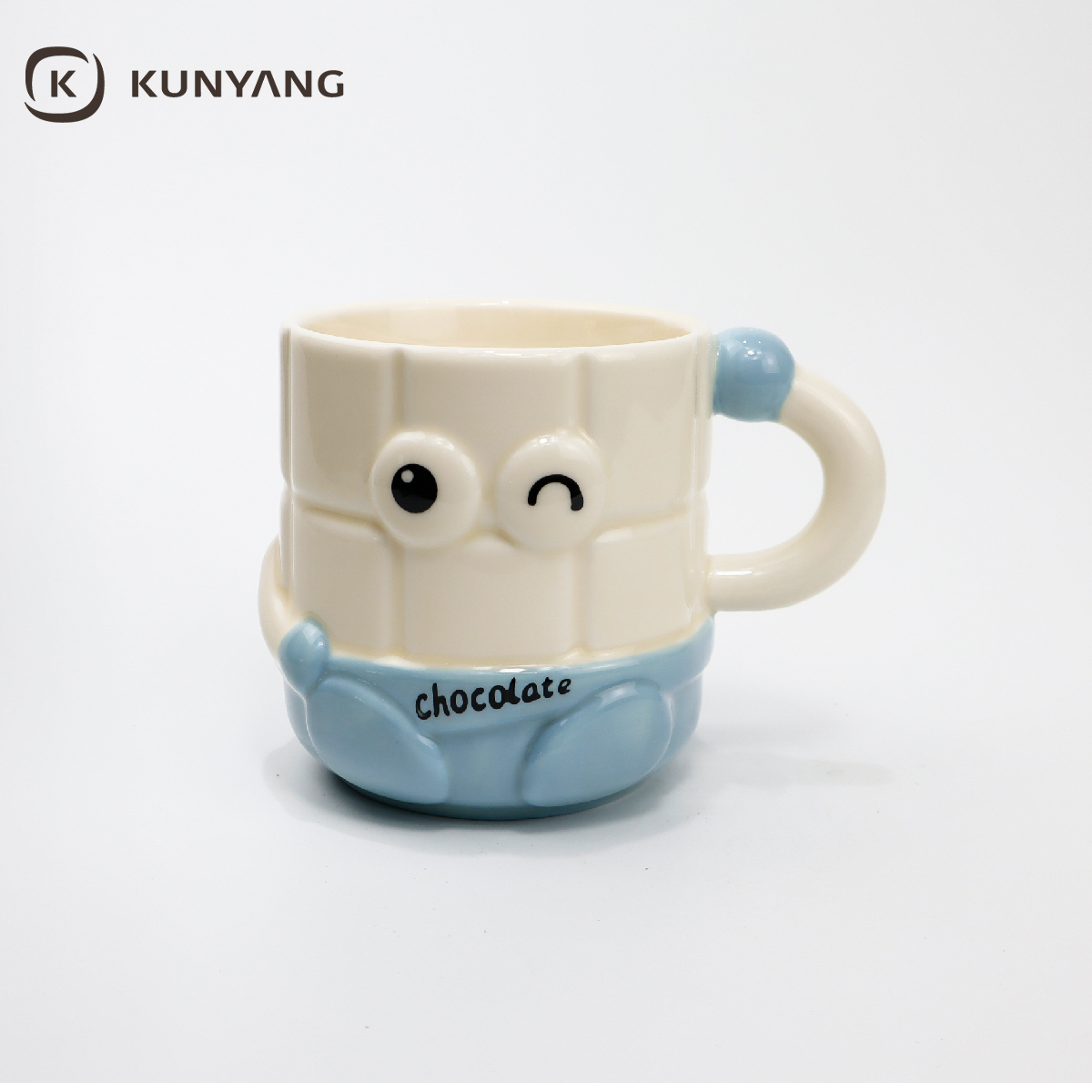 Embossed Ceramic Mug