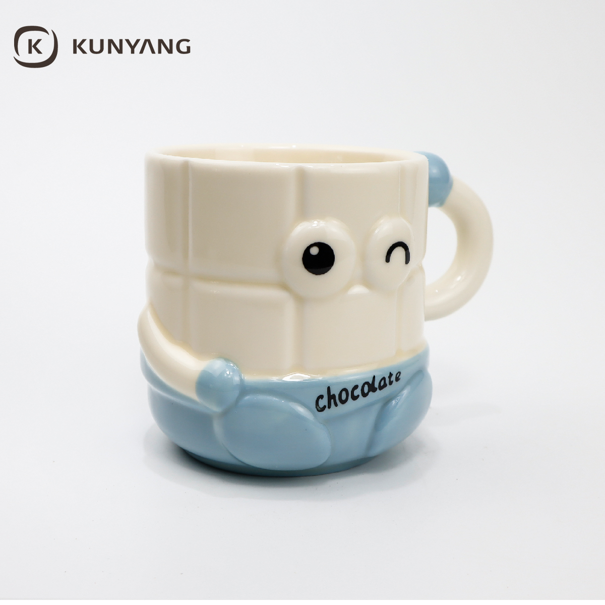 Embossed Ceramic Mug