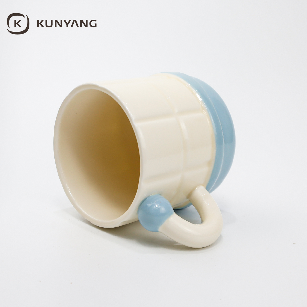 Embossed Ceramic Mug