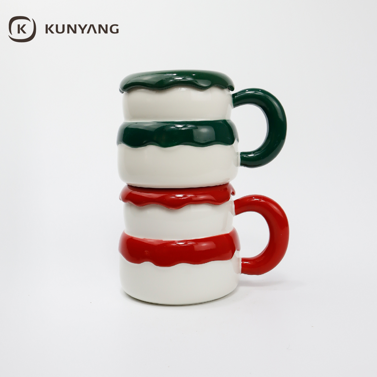 Embossed Ceramic Mug