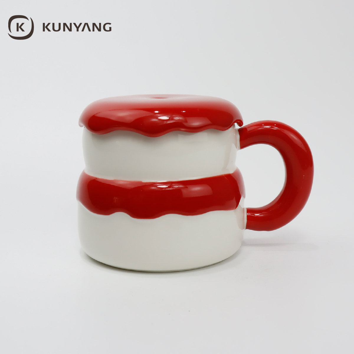 Embossed Ceramic Mug