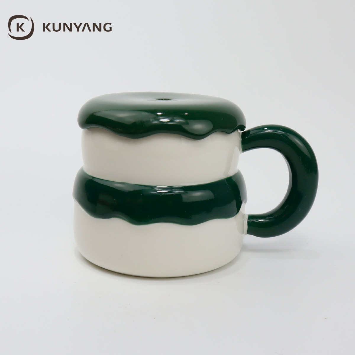 Embossed Ceramic Mug