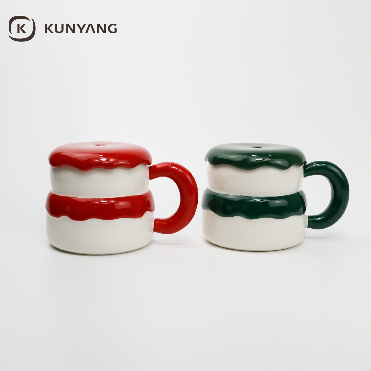 Embossed Ceramic Mug