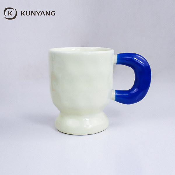 Embossed Ceramic Mug