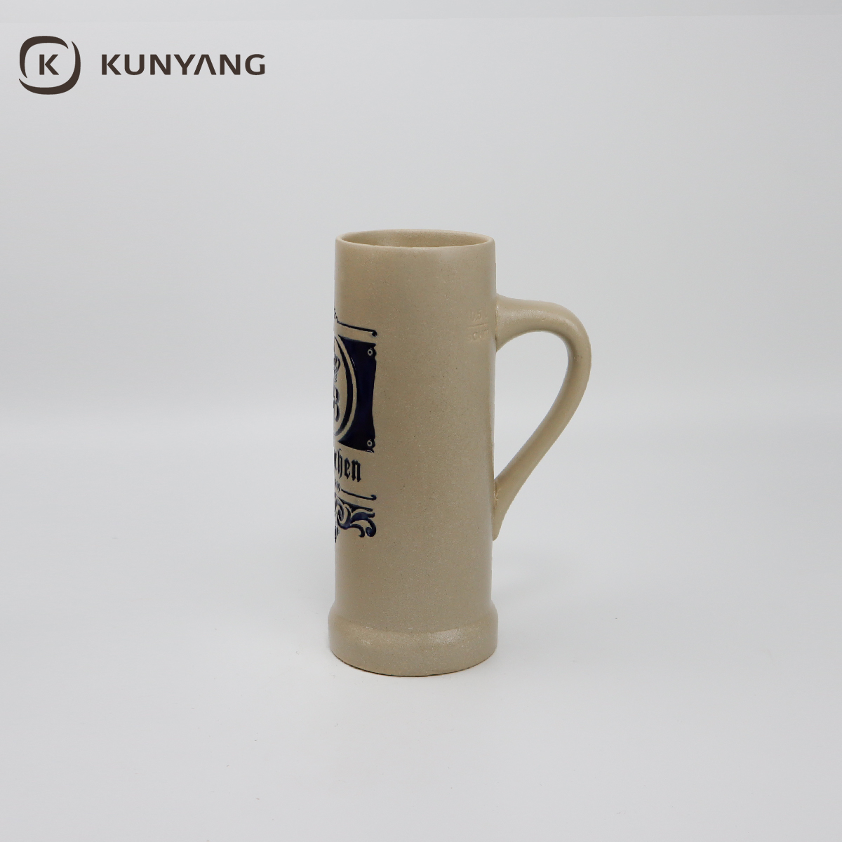  Embossed Ceramic Beer Mug