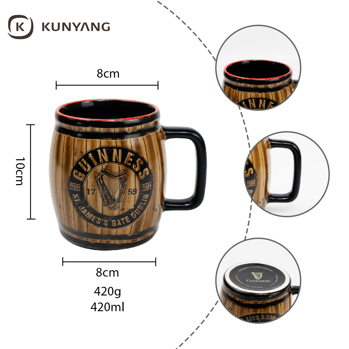 Big Belly Ceramic Mug