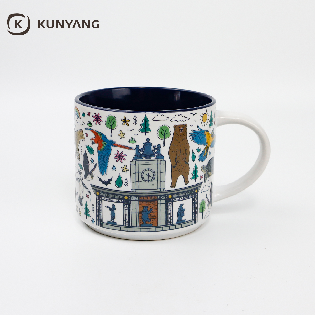 Straight Ceramic Mug