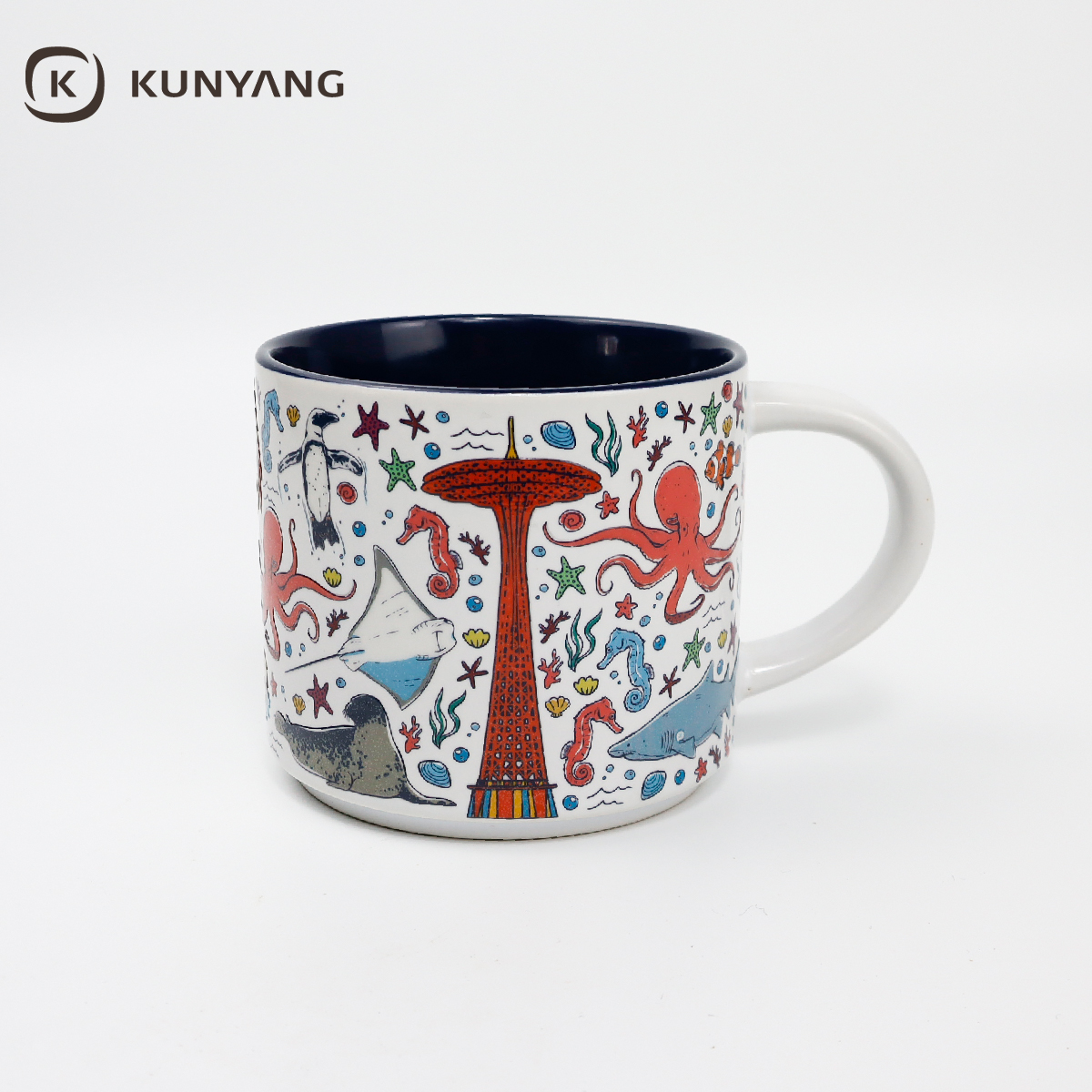 Straight Ceramic Mug