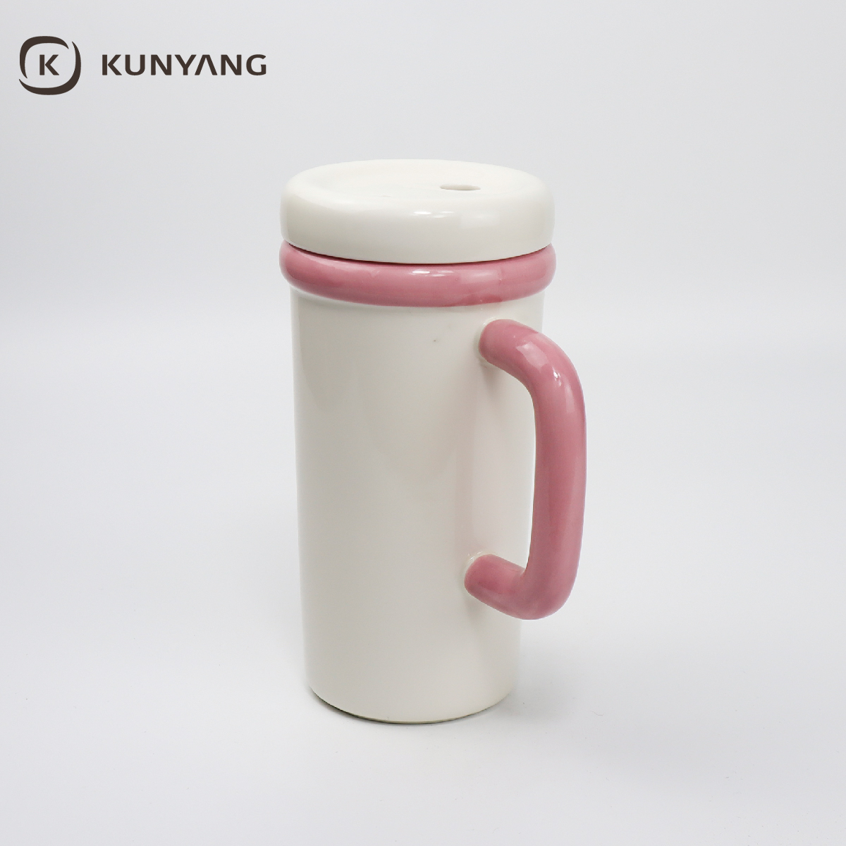 Ceramic Mug with Lid