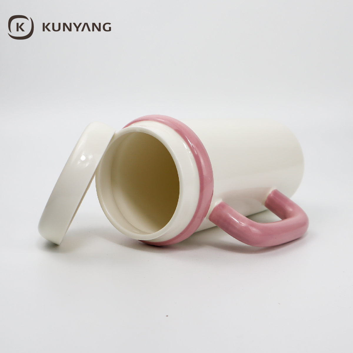 Ceramic Mug with Lid