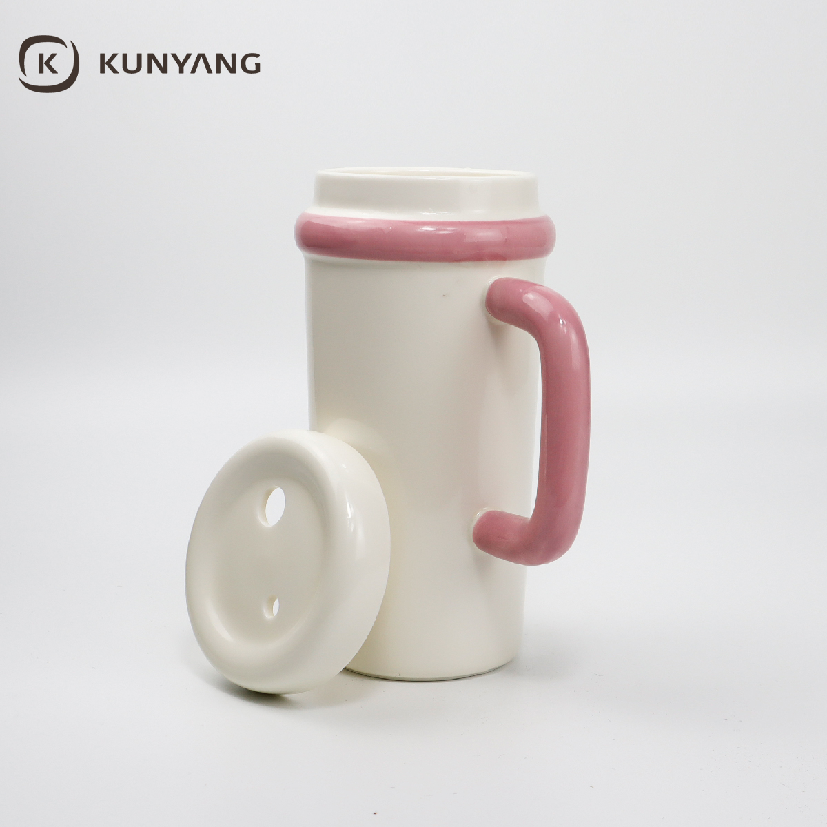 Ceramic Mug with Lid