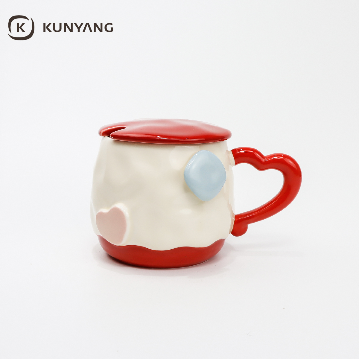 Embossed Ceramic Mug