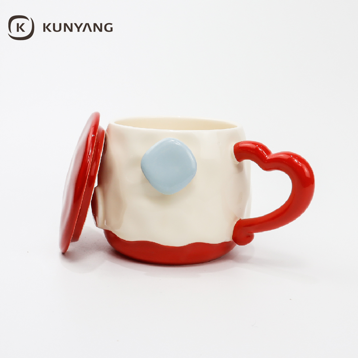 Embossed Ceramic Mug