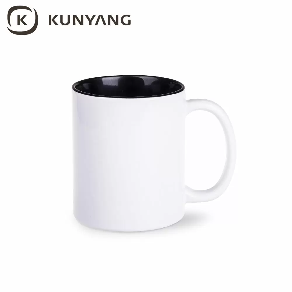 11oz Two-Tone Color Mug black